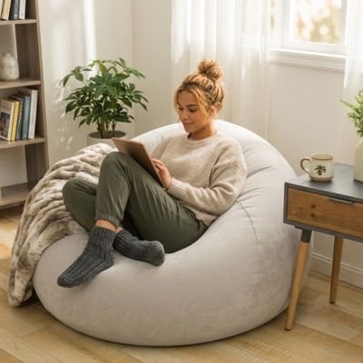 Pouf gonflable