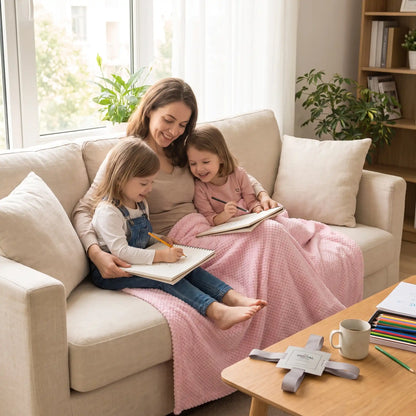 Plaid cocooning | Velours Premium