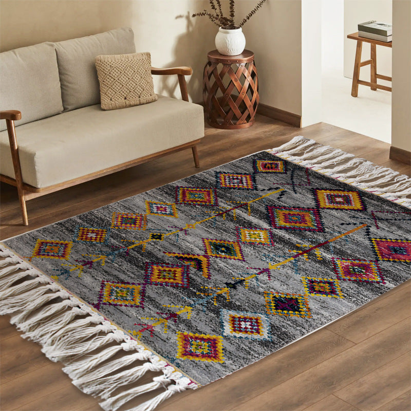 Tapis salon gris