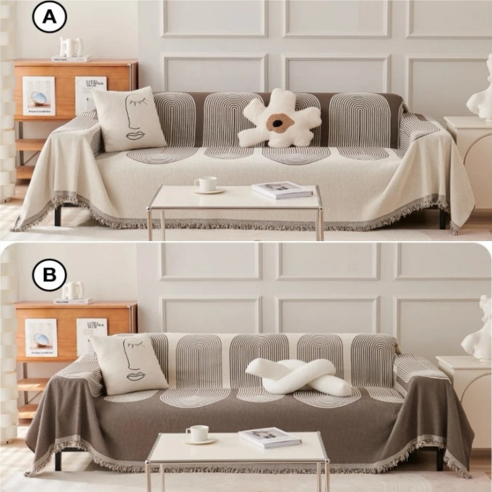 Jeté de canapé | Bohème Chenille