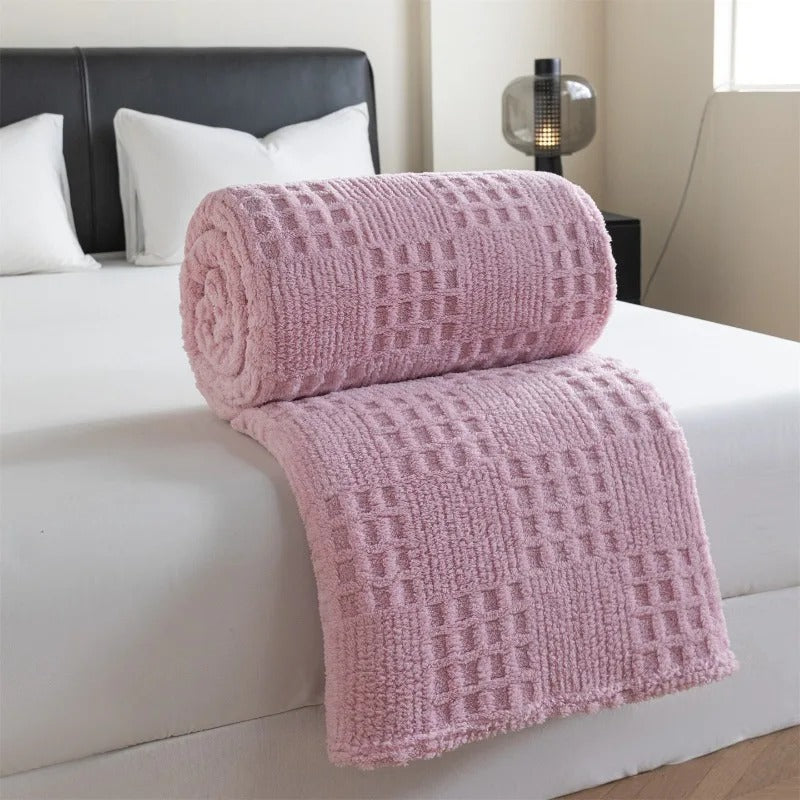 Plaid canapé | Velours Jacquard
